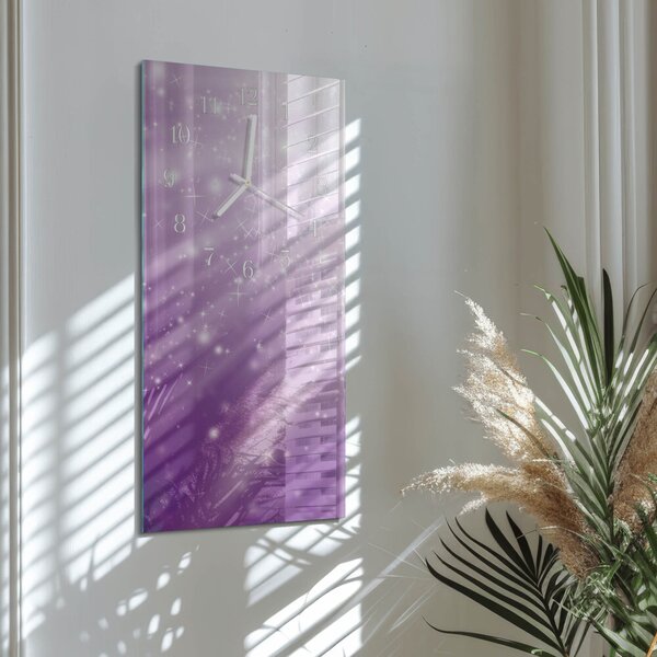 Skleněné hodiny vertikální Vzhled zsppb-30x60-00079779