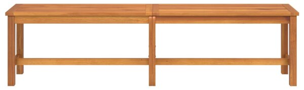 Zahradní lavice 180 x 35 x 45 cm masivní akáciové dřevo