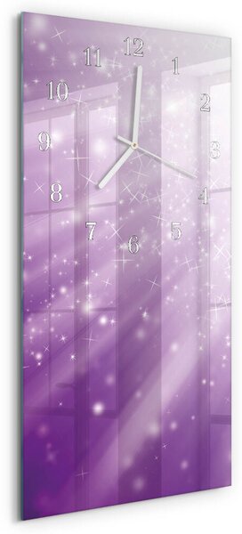 Skleněné hodiny vertikální Vzhled zsppb-30x60-00079779