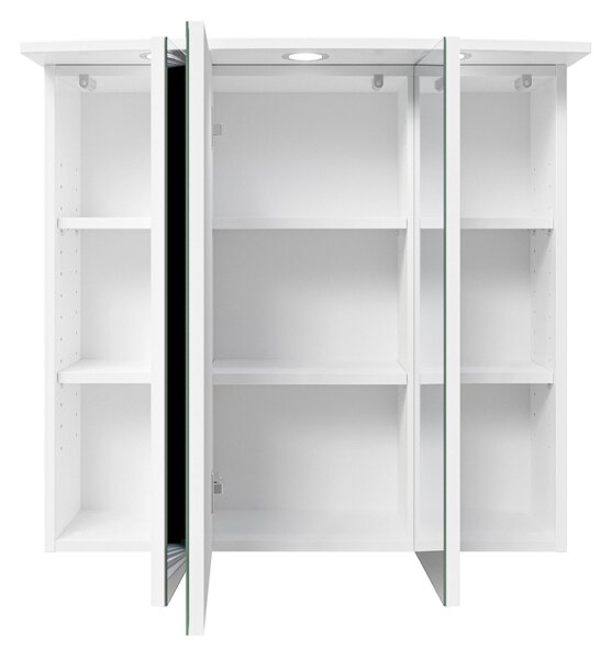 ZRCADLOVÁ SKŘÍŇKA, bílá, 75/72/20 cm Xora - Zrcadlové skříňky