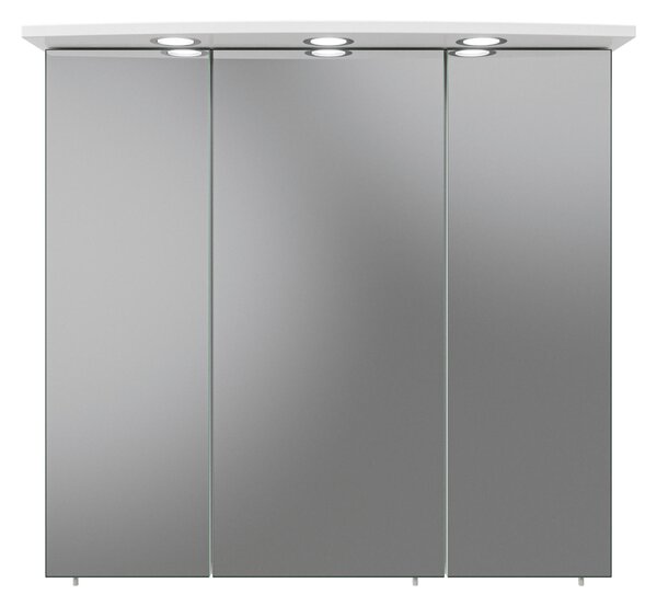 ZRCADLOVÁ SKŘÍŇKA, bílá, 75/72/20 cm Xora - Zrcadlové skříňky