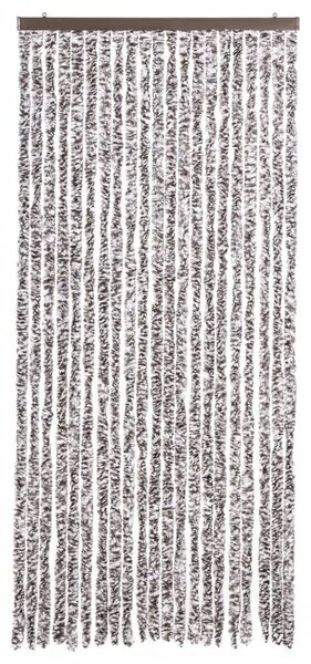 Závěs proti hmyzu hnědo-béžový 90 x 200 cm Chenille