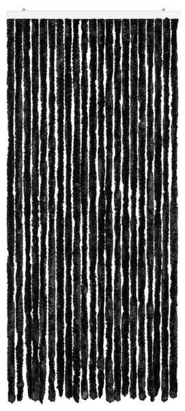 Závěs proti hmyzu antracitový 90 x 200 cm Chenille