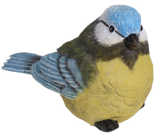 Zahradní figurka z polistone Birds, sada 3ks, 9 cm, vícebarevná