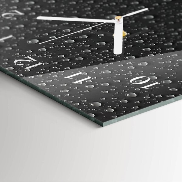 Skleněné hodiny vertikální Pokles zsppb-30x60-00079577
