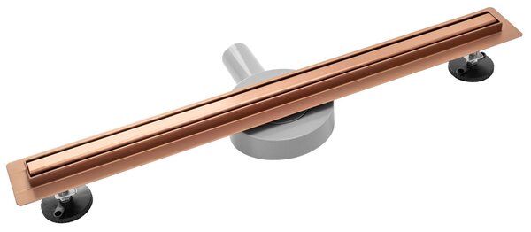 Odtokový žlab NEO Slim Pro brushed copper 60