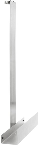 Polička TORI Nickel brushed INOX