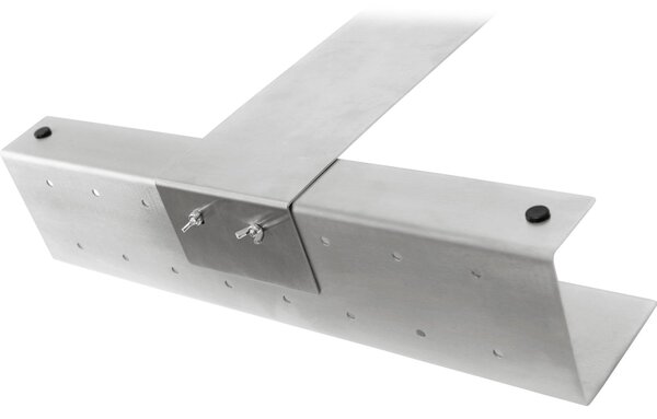 Polička TORI Nickel brushed INOX