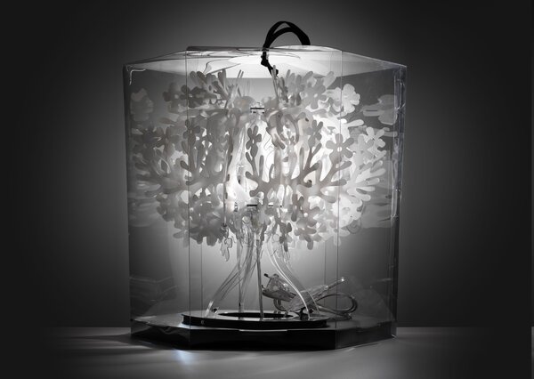 SLAMP FIOTS00WHT00000000EU Fiorellina table lamp, bílá stolní lampa, 1x28W E27, výška 34cm