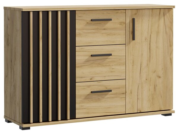 Komoda Meblowa1 120 x 37 x 79,5 cm, dekor dub Craft