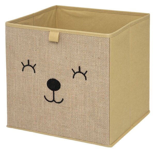 Úložný box Animal, 29x29x29 cm, hnědá BS