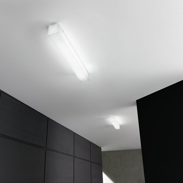 Linea Light 90302 Gluèd_SB, lineární svítidlo, 15W LED 3000K, bílé sklo, délka 67,8cm