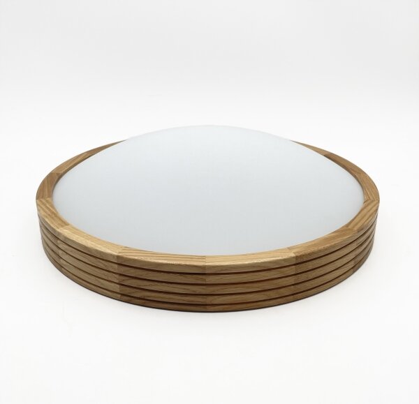 Brilagi - LED Stropní svít. CARVALHO MODERN SLIM 2xE27/60W/230V pr. 37,5 cm dub