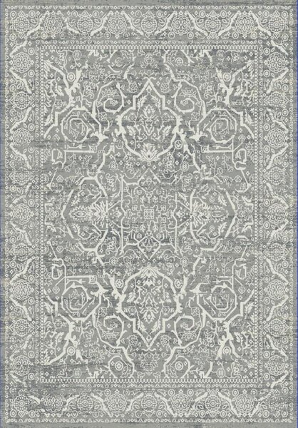 Luxusní kusový koberec Gladys šedý 140x190cm