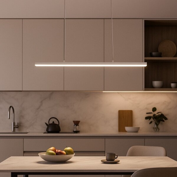 Brilagi - LED Lustr na lanku AXIS LED/30W/230V 120 cm bílá