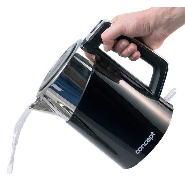 Concept RK3171 rychlovarná konvice s termoregulací Cool Touch 1,7 l, černá
