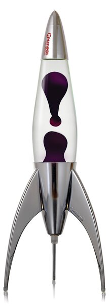 Mathmos Telstar, originální lávová lampa, 1x28W, čirá s tmavě fialovou lávou, 50cm
