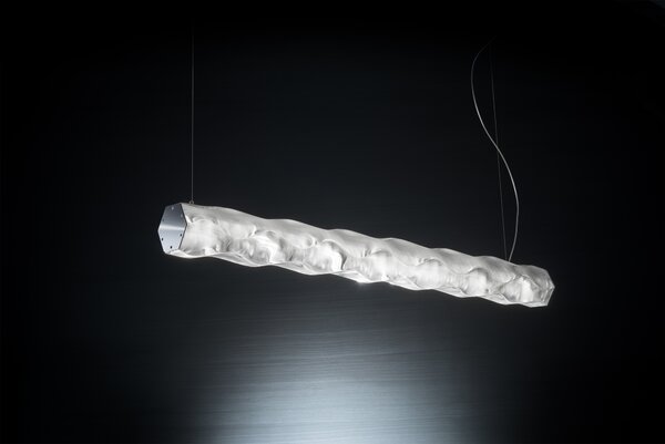 SLAMP HUGS000PRS01THR000EU Hugo, designové závěsné svítidlo, 20W LED 3000K, prisma, délka 100cm