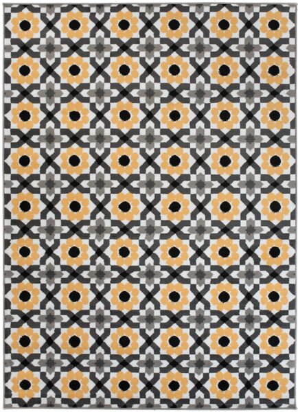Kusový koberec PP Maya žlutý 80x150cm