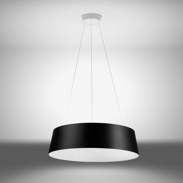 Stilnovo 8091 Oxygen_P, žluté závěsné svítidlo, 36W LED 3000K stmívatelné DALI, prům. 56cm