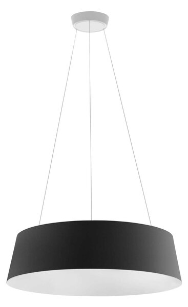 Stilnovo 8094 Oxygen_P, černé závěsné svítidlo, 50W LED 3000K stmívatelné DALI, prům. 75cm
