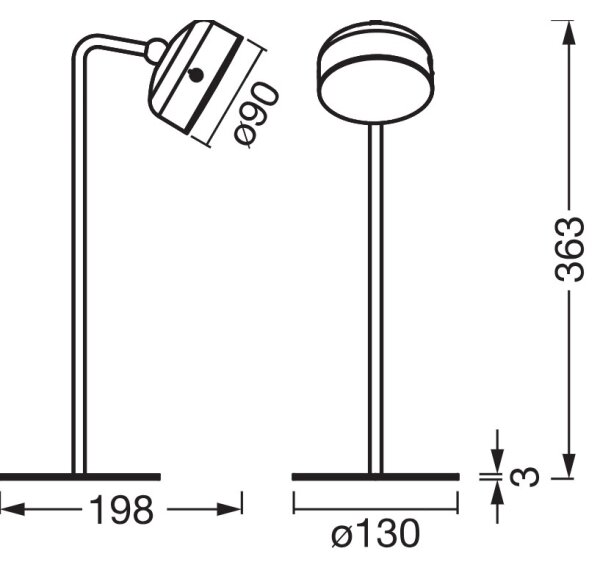 Osram - LED Stmívatelná nabíjecí stolní lampa 3v1 DECOR HELPER LED/1,8W/5V bílá