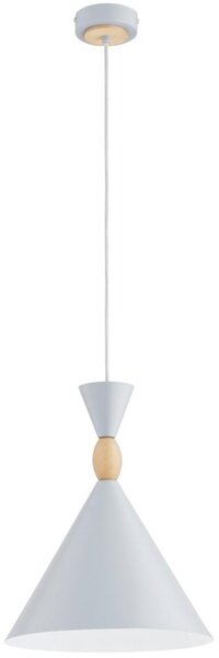 Lustr na lanku FERYT 1xE27/15W/230V šedá