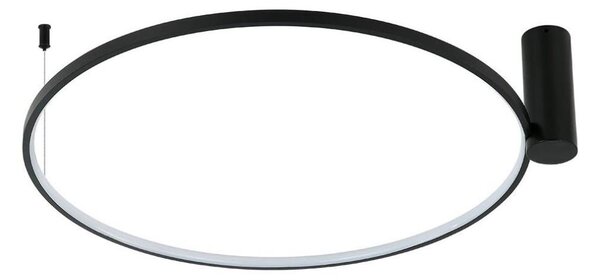 LED Stropní svítidlo RING S LED/34W/230V 3000/4000/6000K pr. 60 cm černá