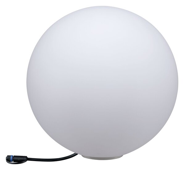Paulmann 94178 Plug&Shine Globe, venkovní světelný objekt 6,5W LED 3000K, prům.40cm, IP67