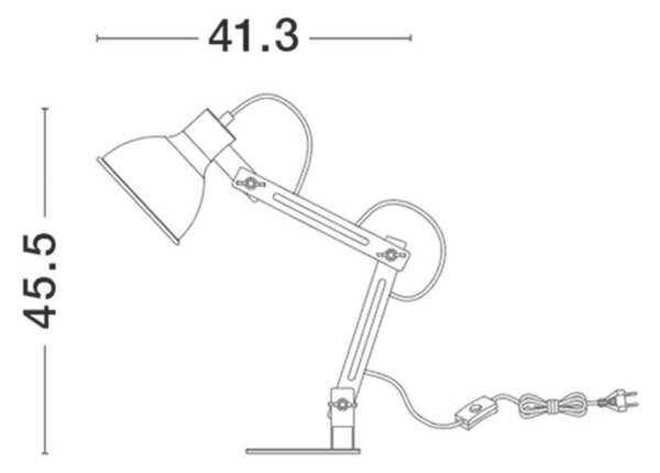 NOVA LUCE stolní lampa GROU matný bílý kov a dřevo E27 1x12W 230V IP20 vypínač na těle bez žárovky 9620129