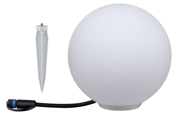 Paulmann 94177 Plug&Shine Globe, venkovní světelný objekt 2,8W LED 3000K, prům.20cm, IP67