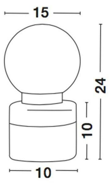 NOVA LUCE stolní lampa JULIET kouřové šedé sklo mosaz a šedá kovová základna E14 1x12W IP20 bez žárovky 9010264