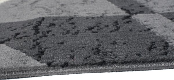 Makro Abra Kusový koberec CHEAP 3707A tmavě šedý Rozměr: 60x100 cm