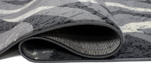 Makro Abra Kusový koberec CHEAP 3707A tmavě šedý Rozměr: 60x100 cm