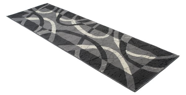 Makro Abra Kusový koberec CHEAP 3707A tmavě šedý Rozměr: 60x100 cm
