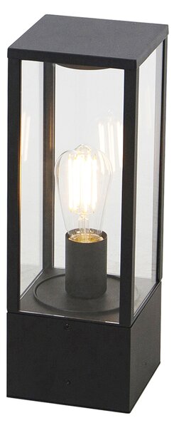 Průmyslová stojací lampa černá 40 cm IP44 - Charlois