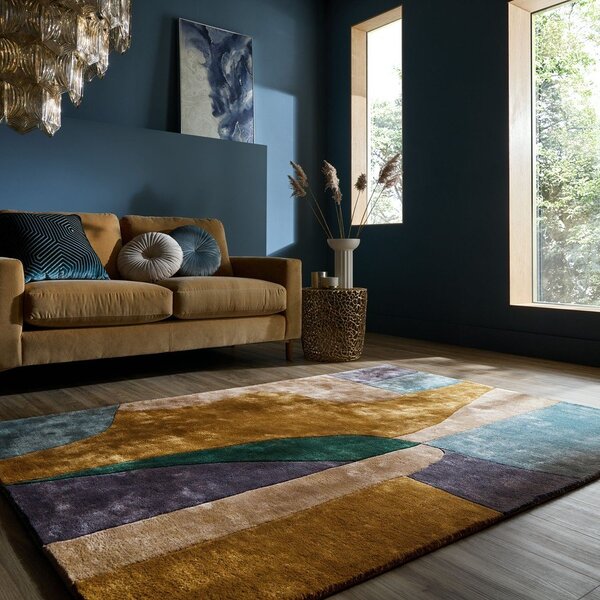 Ručně tkaný koberec z viskózy 140x200 cm Polaris – Flair Rugs