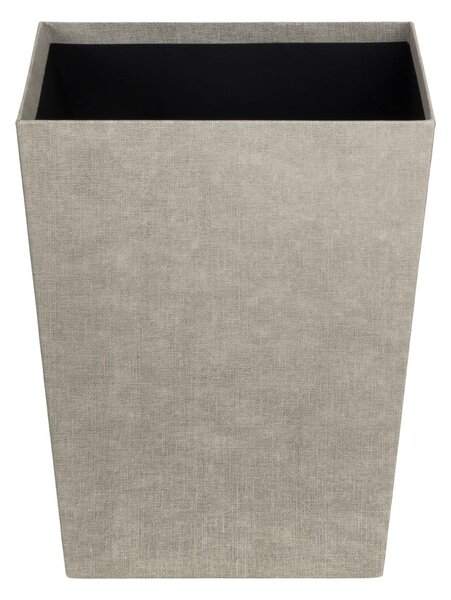 Béžový kancelářský odpadkový koš Sofia Canvas Paper Laminate – Bigso