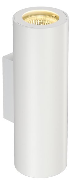 SLV 151801 Enola_B, bílé nástěnné svítidlo, 2x50W GU10, výška 22cm