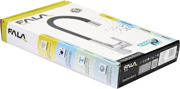 FALA Baterie dřezová flexibilní - černá Fala