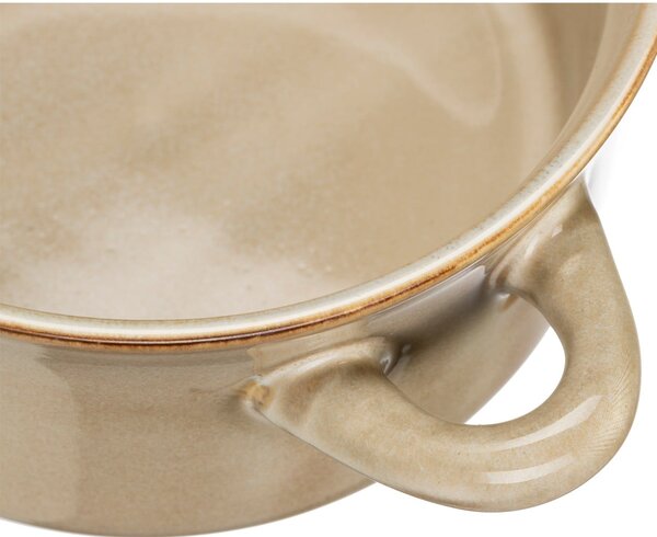 Kameninová miska na polévku Soup 500 ml béžová