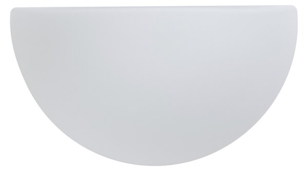 OSMONT NEL59956 NELA DL2 nástěnné skleněné svítidlo nerez leštěná / bílá IP43 4000 K 15W LED HF