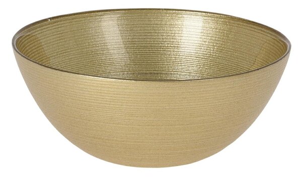 Skleněná mísa Golden (fi) 15 cm