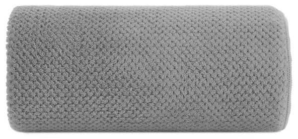 RYCHLESCHNOUCÍ RUČNÍK Z MIKROVLÁKNA ZOE1 50X90 CM STŘÍBRNÁ