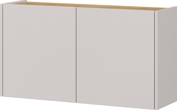 Krémová závěsná skříňka v dekoru dubu 93x52x29 cm Libbiano – Germania