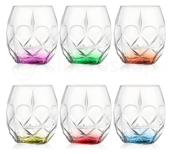 RCR ALKEMIST COLOR SKLENICE 380ML SADA 6 KS