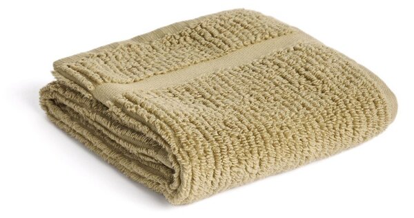 Zelený froté bavlněný ručník 30x50 cm Olvira – Kave Home