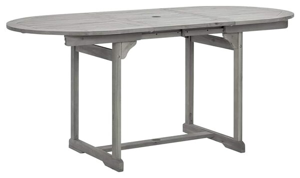 Zahradní jídelní stůl (120–170) x 80 x 75 cm masivní akácie