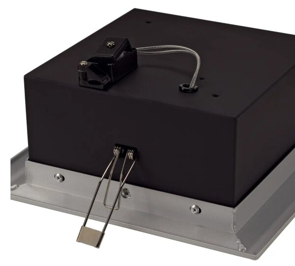SLV 154012 Aixlight MOD QRB111, zápustná bodovka, 1x50W (12V), 20,5x20,5cm, hliník