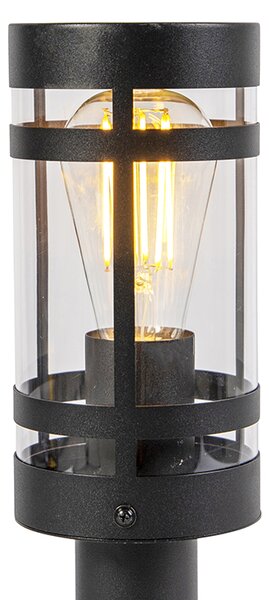 Moderní venkovní lampa černá 50 cm IP44 - Gleam